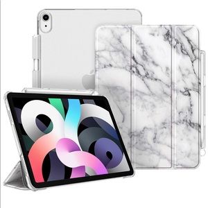 White Marble Case for iPad Air 4 10.9” Never used